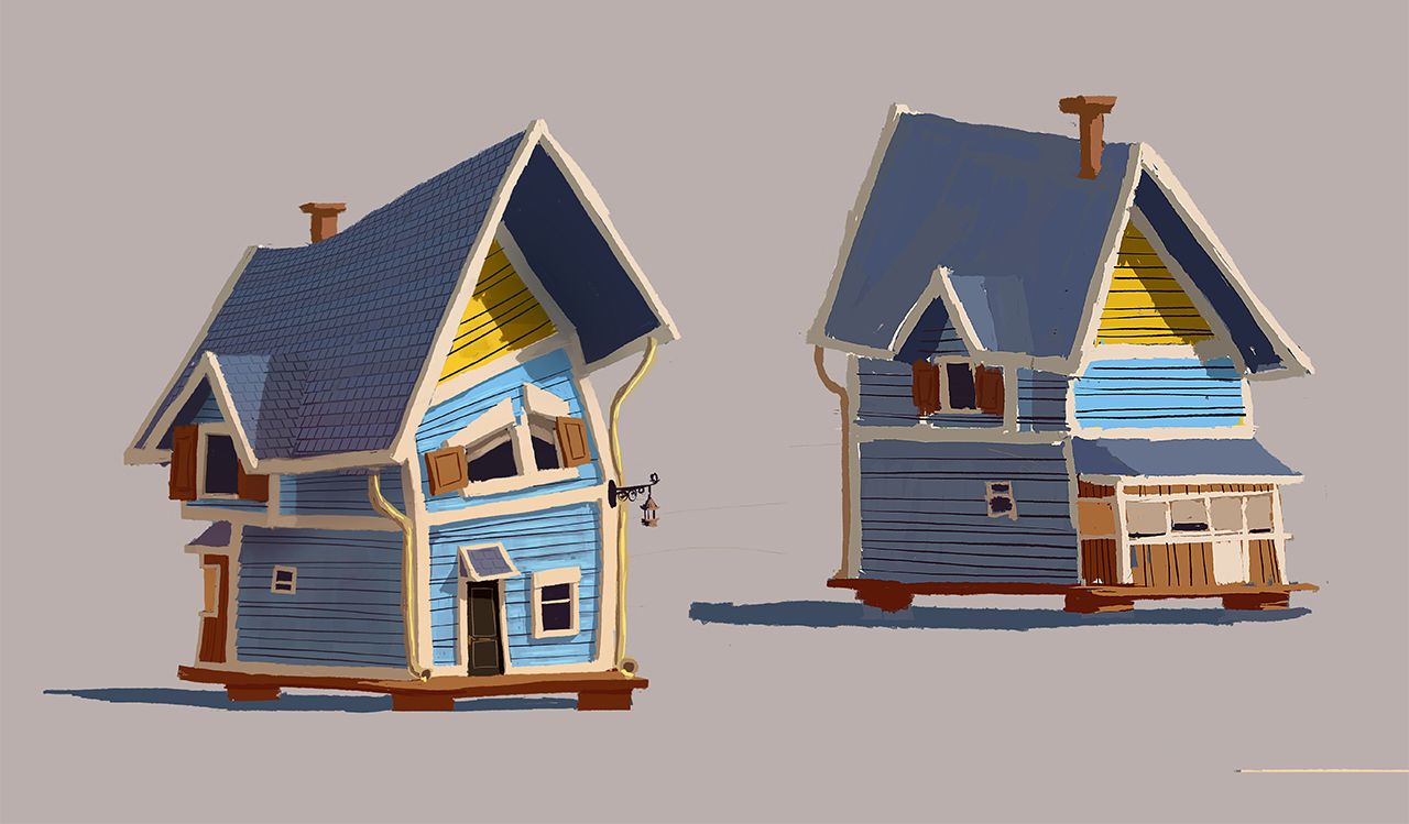 house design animation